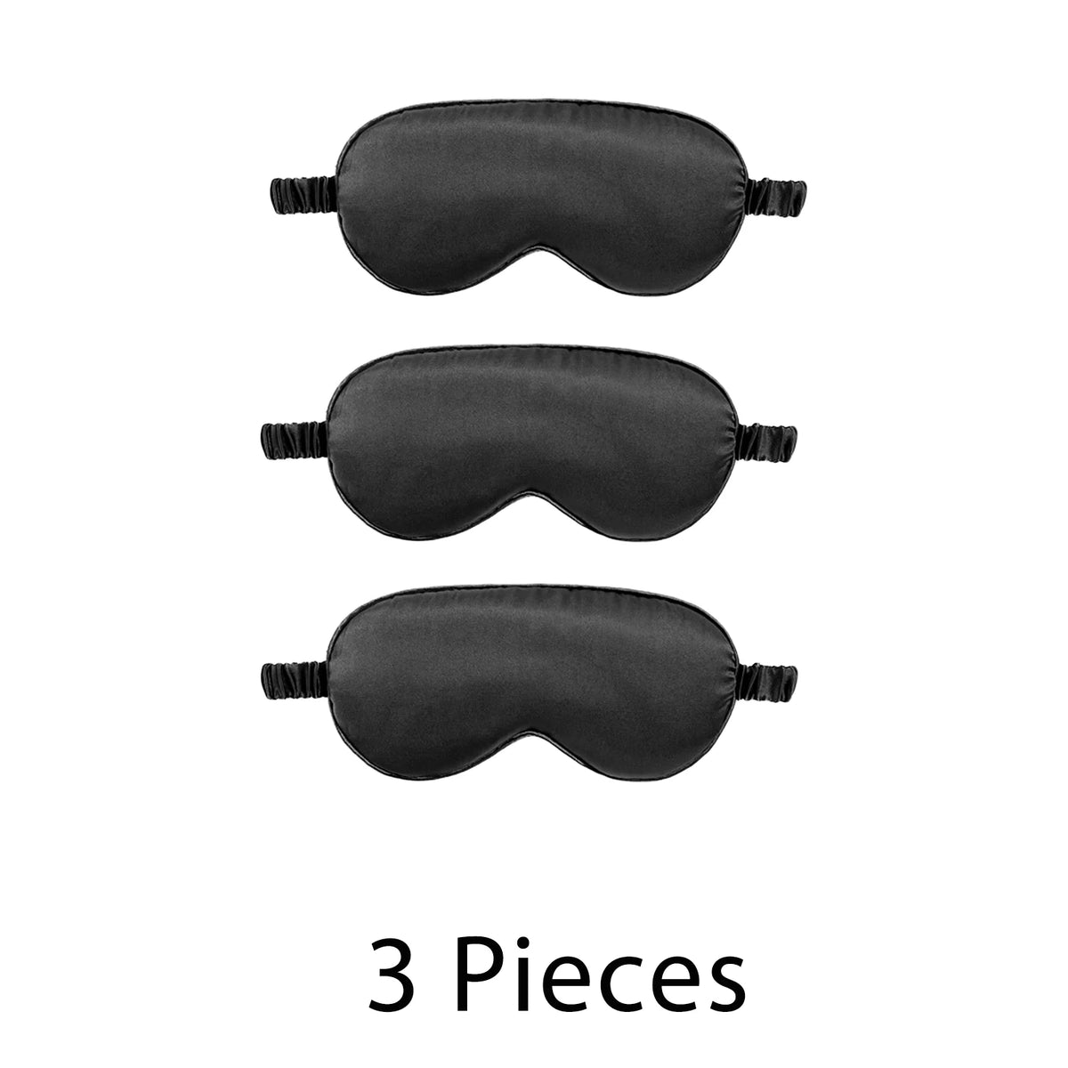 Silky Soft Blackout Sleep Mask – Adjustable Light-Blocking Eye Mask