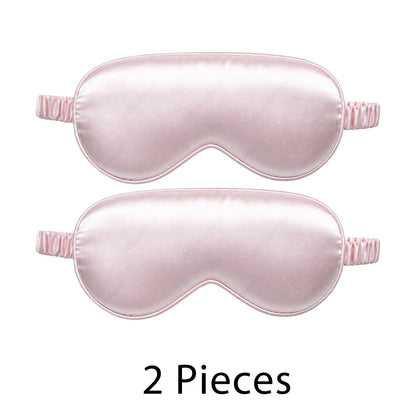 Silky Soft Blackout Sleep Mask – Adjustable Light-Blocking Eye Mask