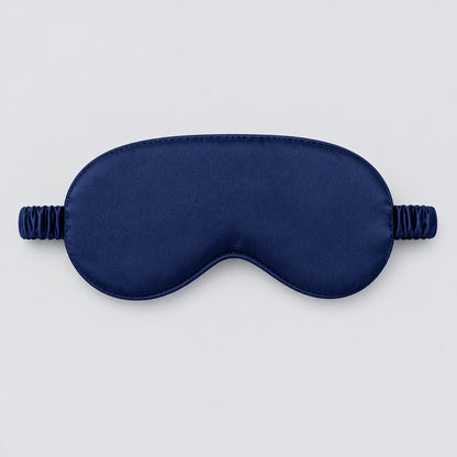 Silky Soft Blackout Sleep Mask – Adjustable Light-Blocking Eye Mask