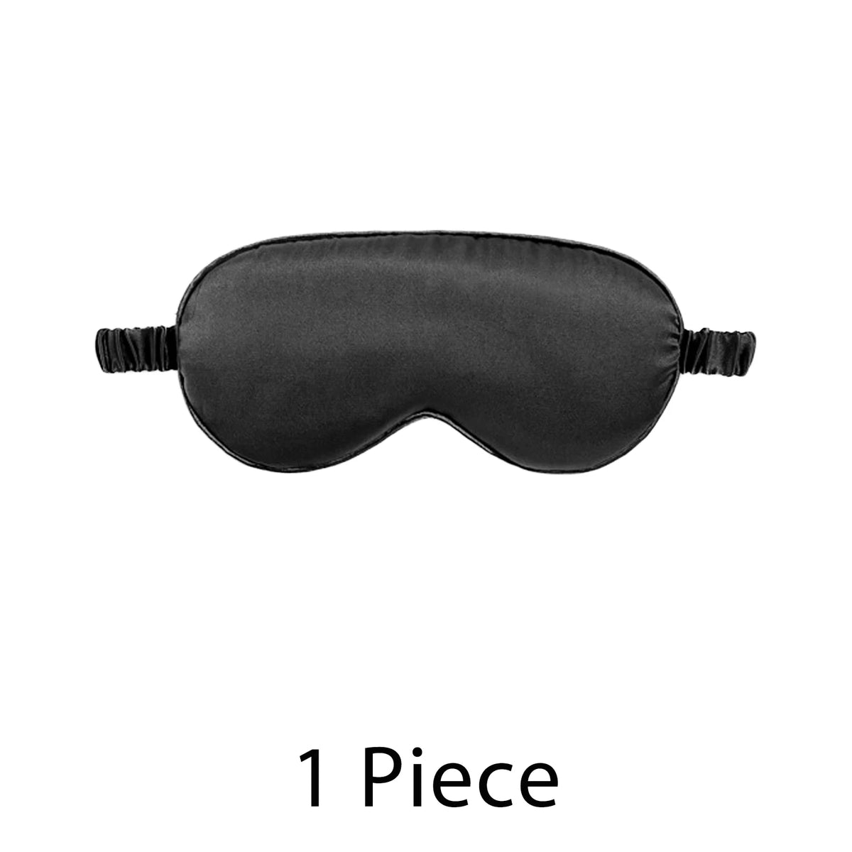 Silky Soft Blackout Sleep Mask – Adjustable Light-Blocking Eye Mask