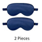 Silky Soft Blackout Sleep Mask – Adjustable Light-Blocking Eye Mask