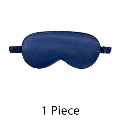 Silky Soft Blackout Sleep Mask – Adjustable Light-Blocking Eye Mask