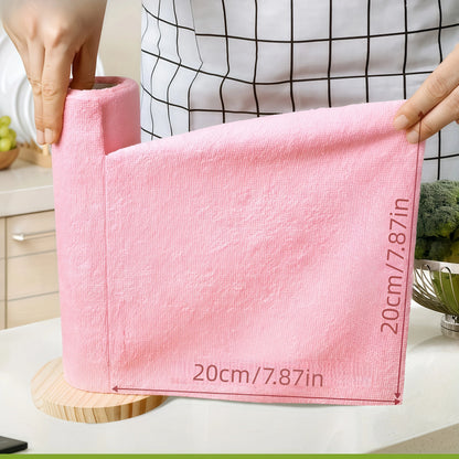 Reusable Microfiber Cleaning Roll – 20 Tear-Off Cloths