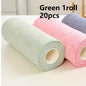 Reusable Microfiber Cleaning Roll – 20 Tear-Off Cloths