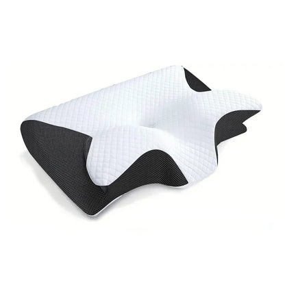 Ergonomic Butterfly Memory Foam Pillow – Contoured Neck & Shoulder Support